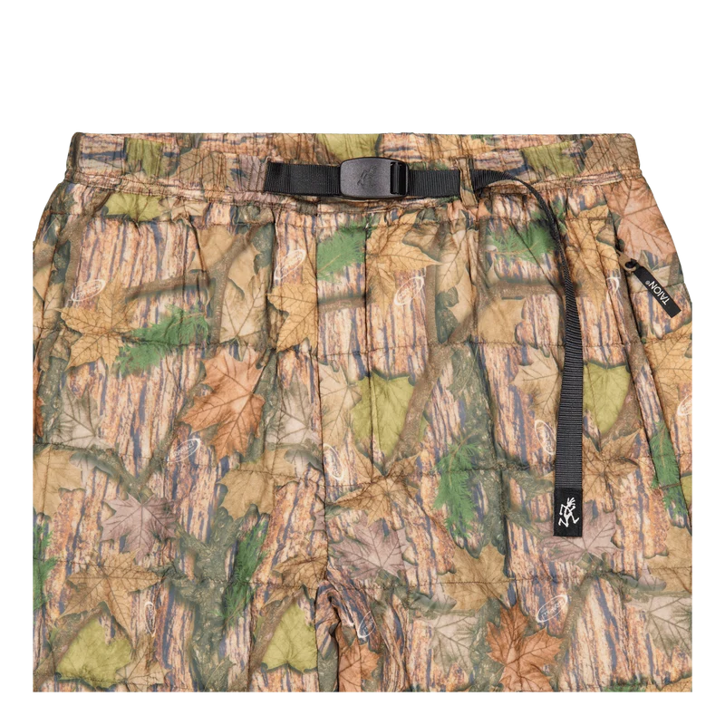 Down Pant Leaf Camo