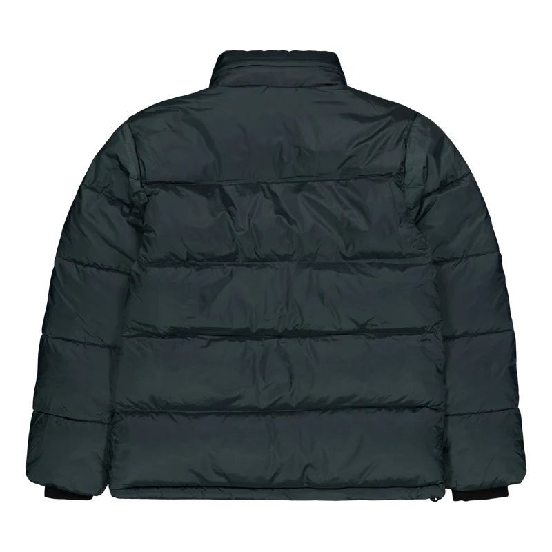 Jacket Zippe Col Haut Broderie Forest
