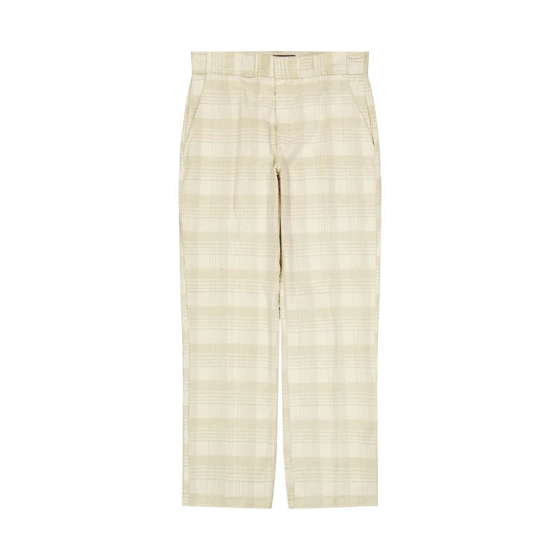 Alma Pant Cord Check Light