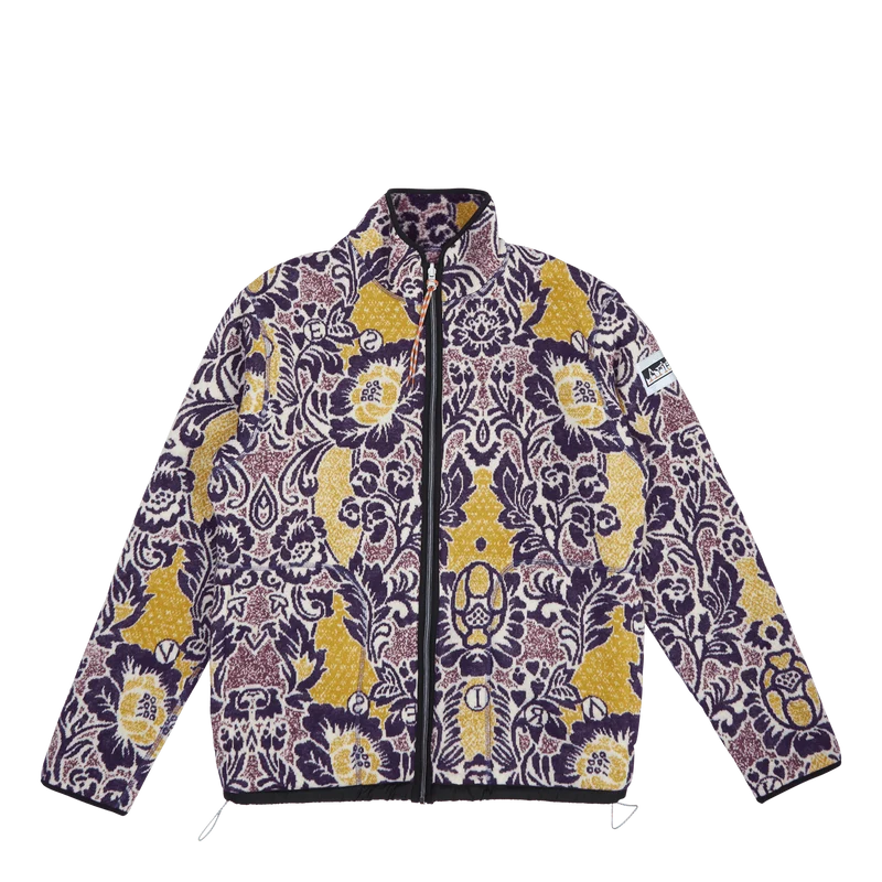 Fleur Fleece Zip Through Multi