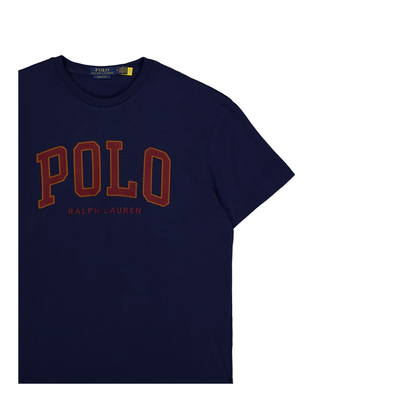 Classic Fit Logo Jersey T-Shirt Cruise Navy