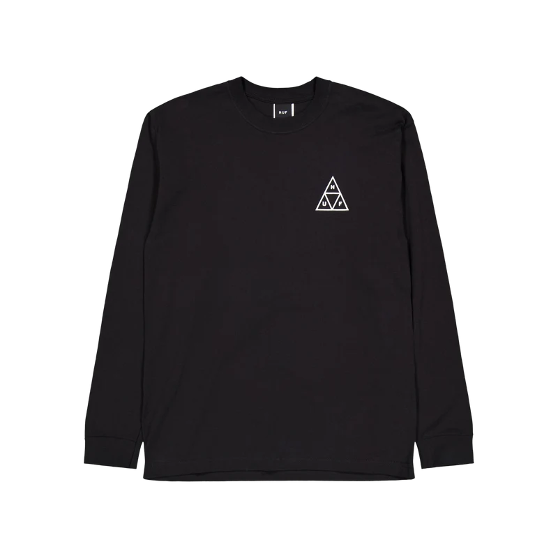 Huf Set Tt L/s Tee Black