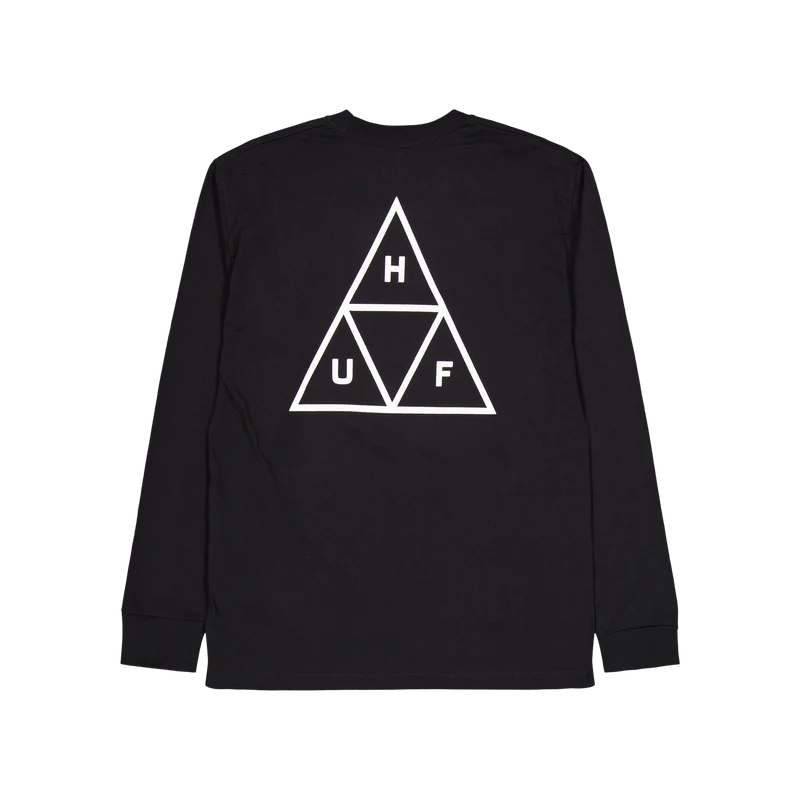 Huf Set Tt L/s Tee Black