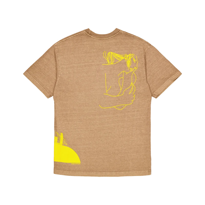 Loosies Washed S/s Tee Camel