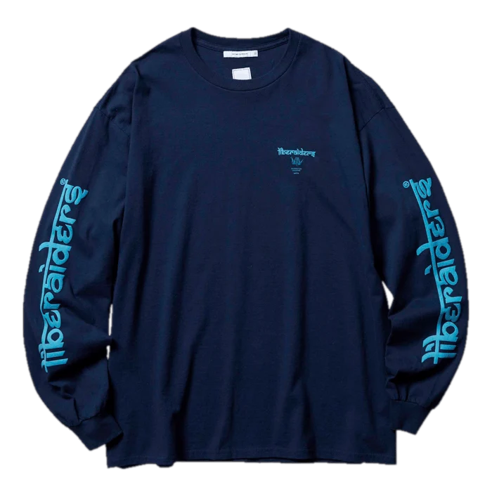 Lr Logo L/s Tee Navy