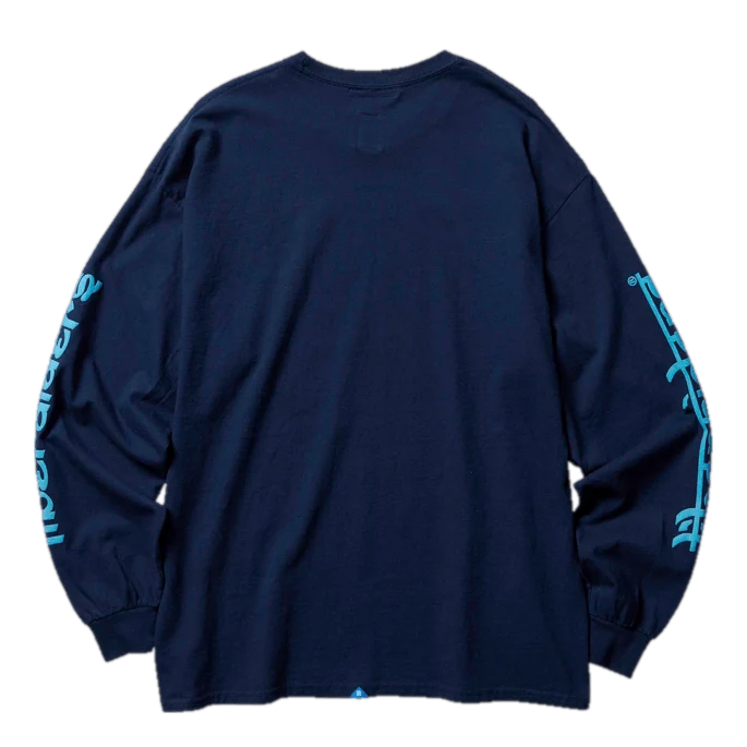 Lr Logo L/s Tee Navy