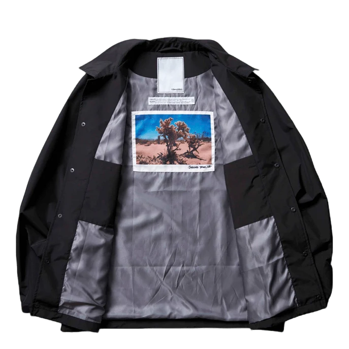 Og Embroidery Coach Jacket Black