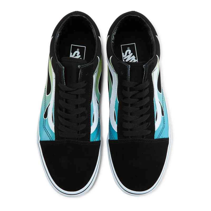 Ua Old Skool Glow Flame Black/white