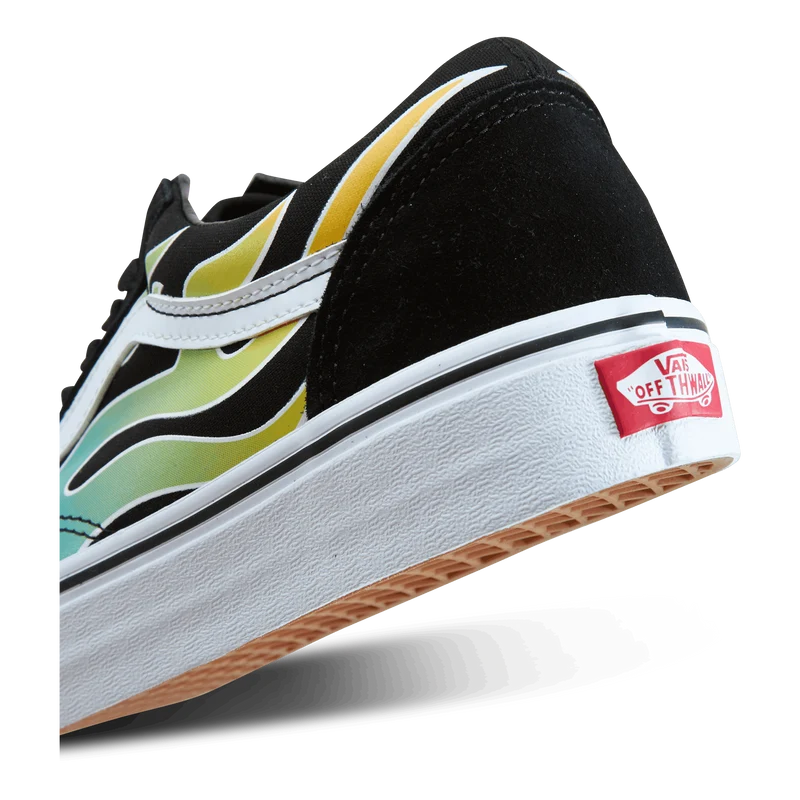Ua Old Skool Glow Flame Black/white