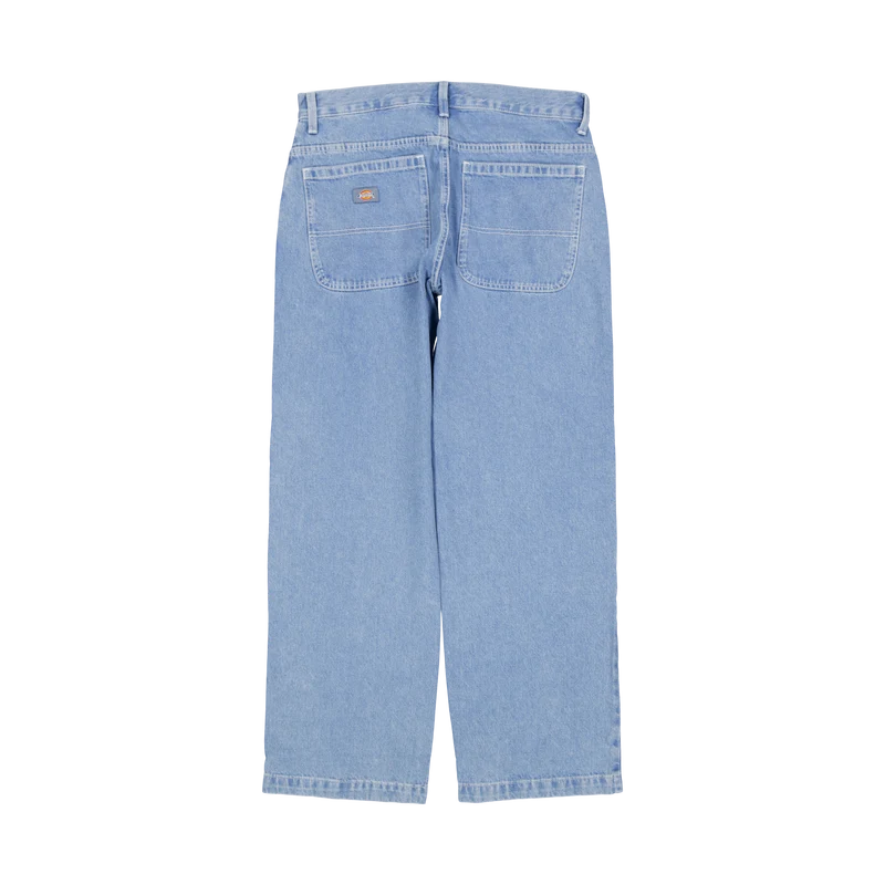 Double Knee Denim Pant Light Wash