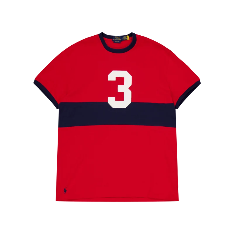 Heavy Weight Jersey-ssl-tsh Rl 2000 Red/ Cruise Navy