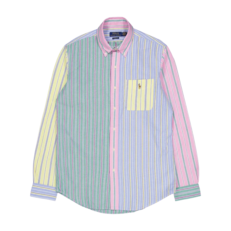 Classic Fit Striped Oxford Fun Shirt 6303 Funshirt