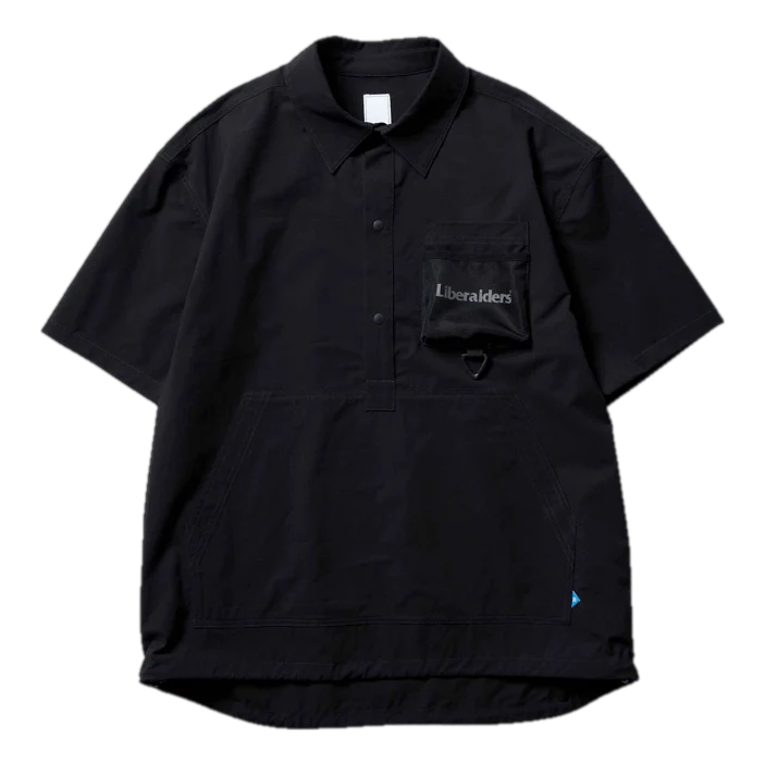 4way Stretch Half Shirt Black
