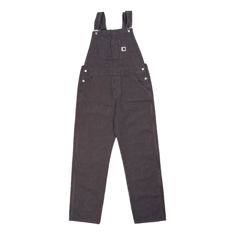 W' Bib Overall Straight Misty Thistle / Blue