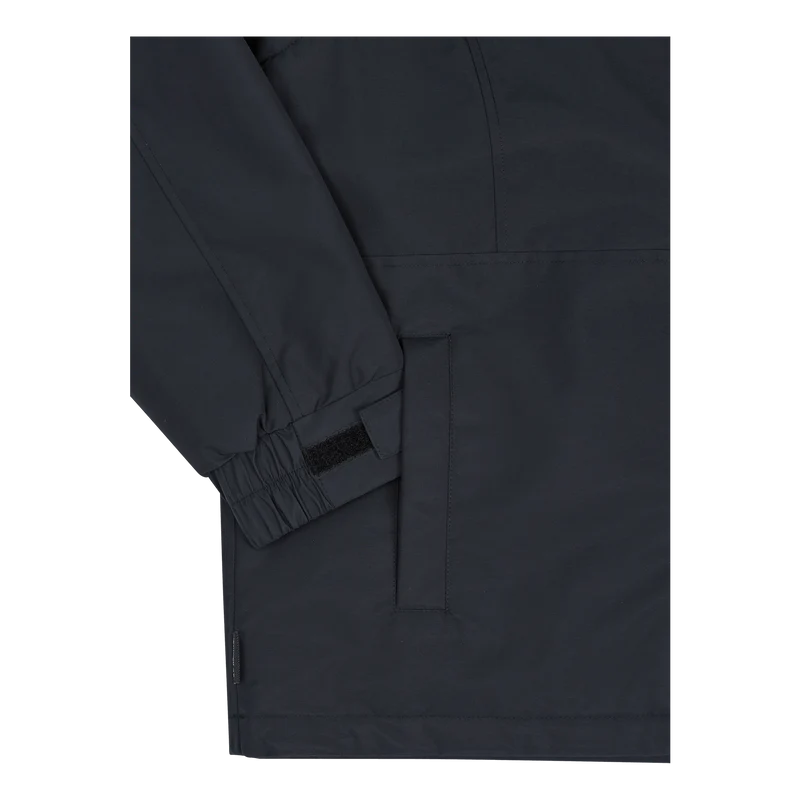 Nylon Track Jacket Black