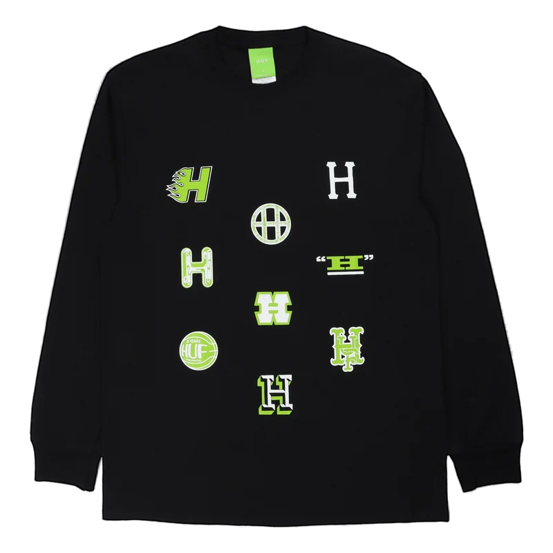 Allstar Team L/s Tee Black