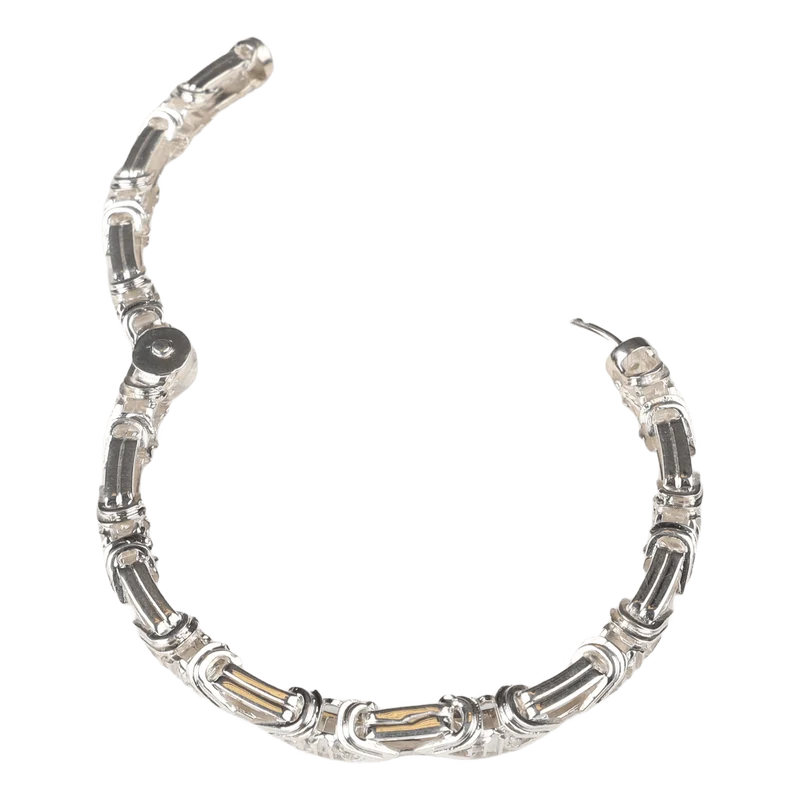 Hk Signature Hoops Silver