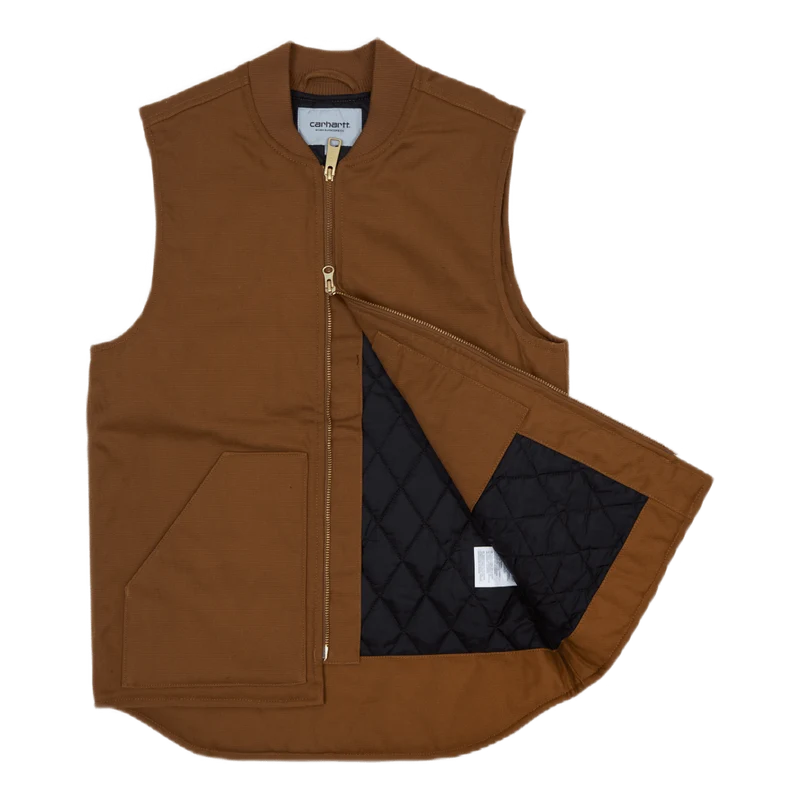 Vest 100% Organic Cotton 'dear Hamilton Brown
