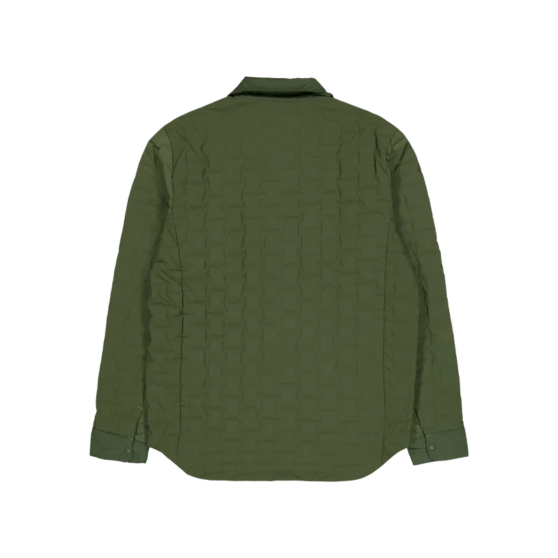 Stretchdown™ Light Shacket Surplus Green