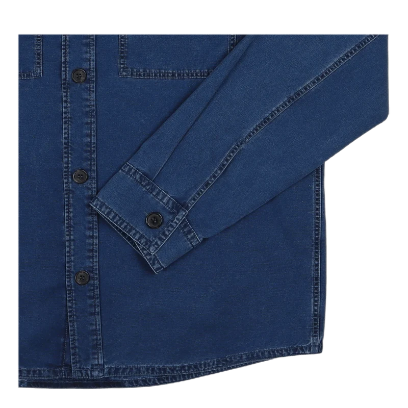 Surchemise Bastian Washed Indigo