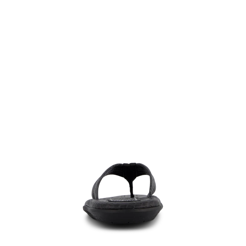 Nh X Island Slipper . Leather Black