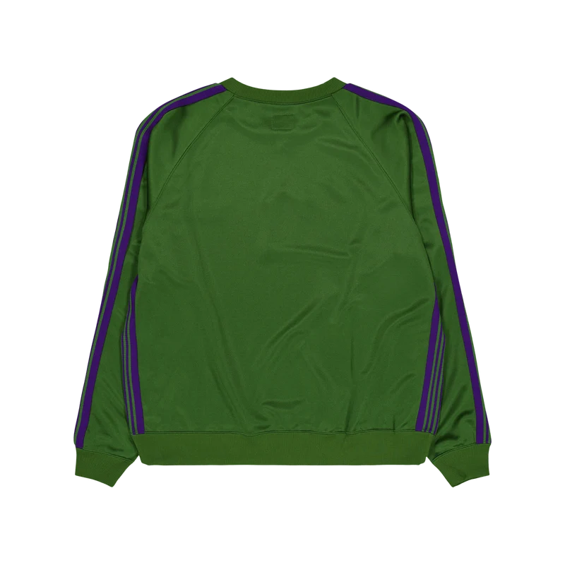 Track Crew Neck Shirt - Poly S A-ivy Green
