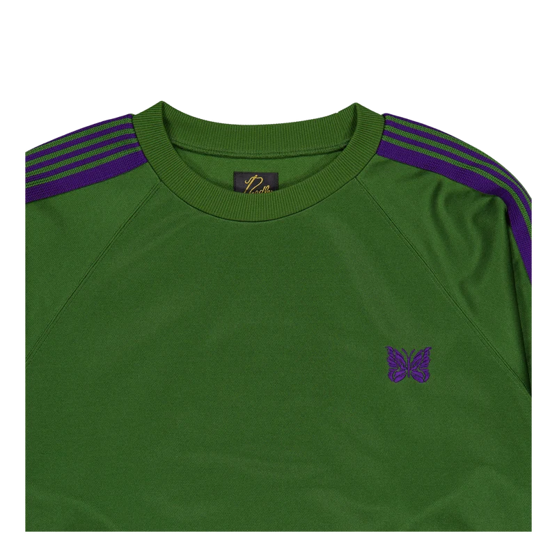 Track Crew Neck Shirt - Poly S A-ivy Green