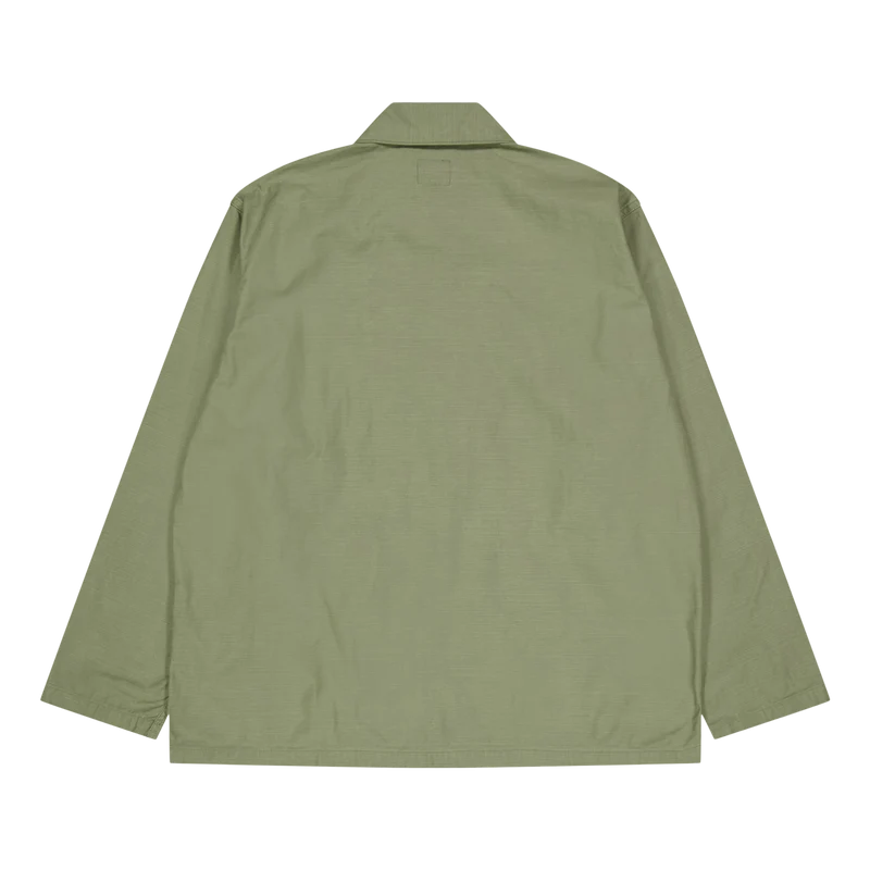 L/s Fatigue Shirt - Back Satee A-olive