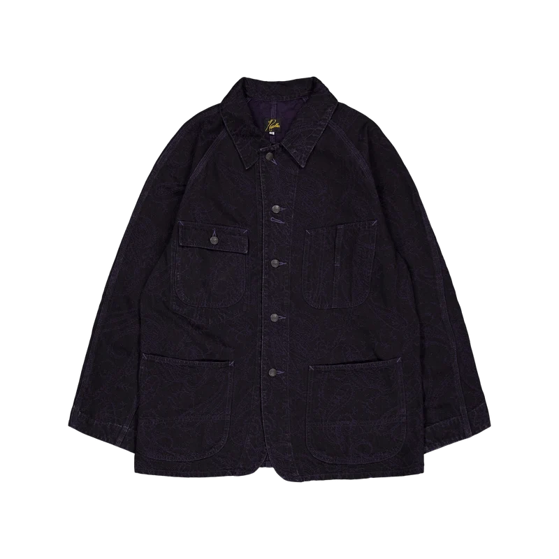 Coverall - 10oz Denim / Paisle B-black