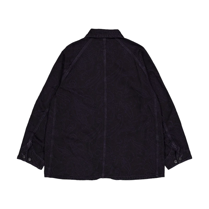 Coverall - 10oz Denim / Paisle B-black