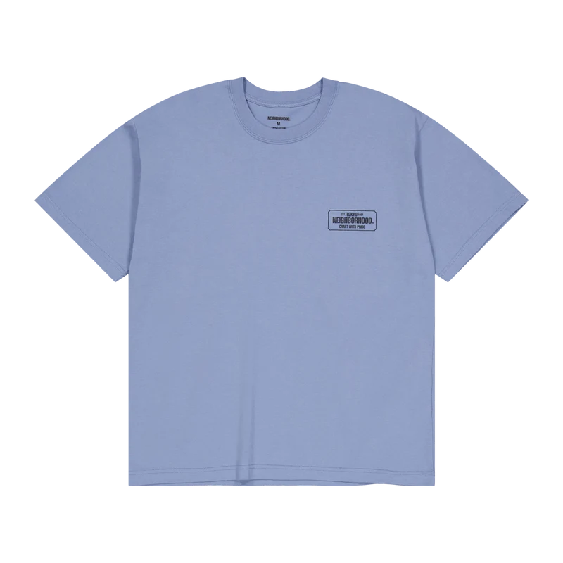 Nh . Tee Ss-1 Blue Gray