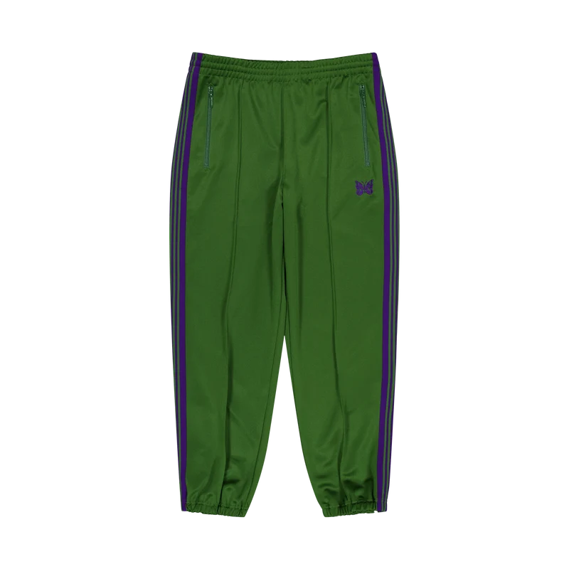 Zipped Track Pant - Poly Smoot A-ivy Green