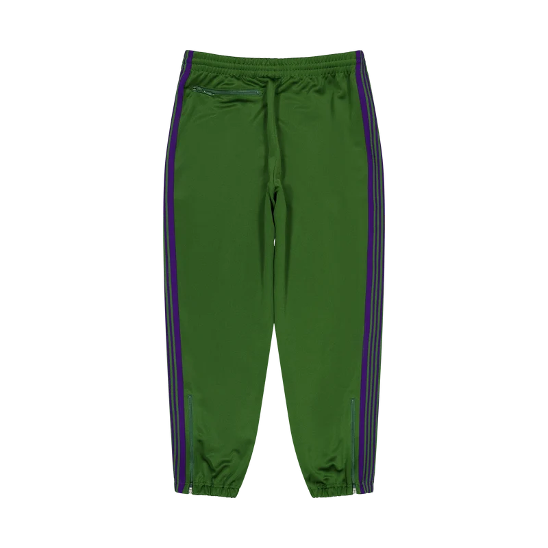 Zipped Track Pant - Poly Smoot A-ivy Green
