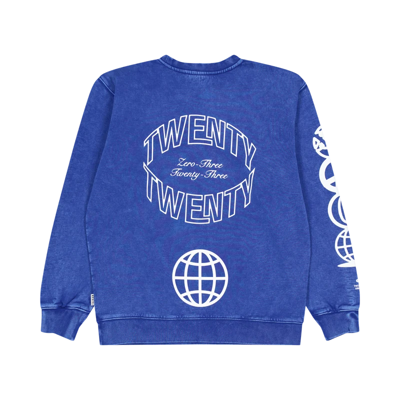 Taikan X Cali Xx Custom Crew Royal Blue Acid