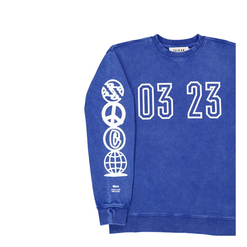 Taikan X Cali Xx Custom Crew Royal Blue Acid