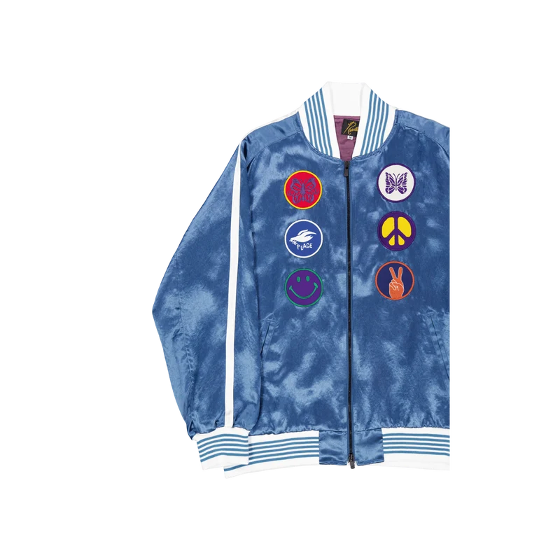 Award Jacket - Acetate Sateen A-blue