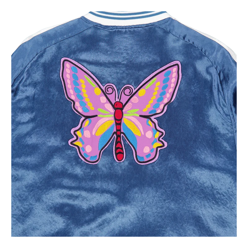 Award Jacket - Acetate Sateen A-blue