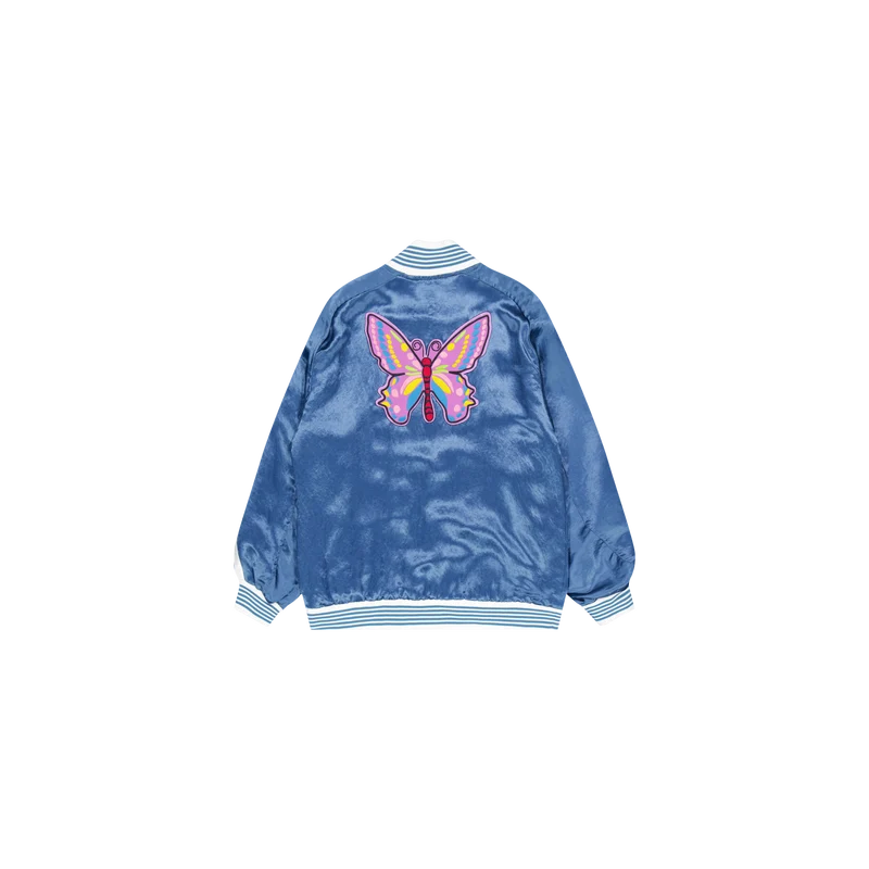Award Jacket - Acetate Sateen A-blue
