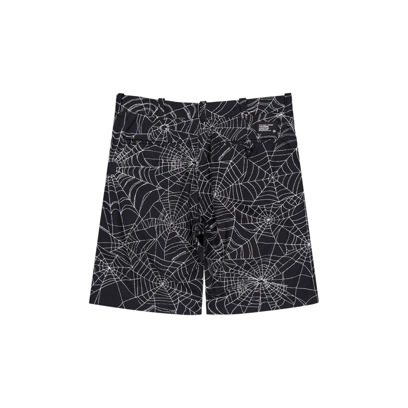 Spiderweb Short Pants Black