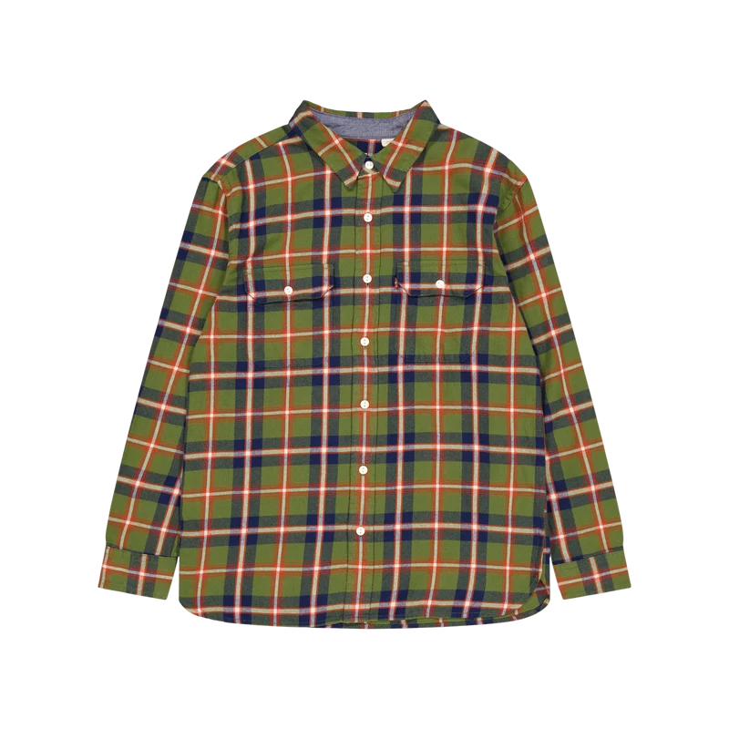 Classic Worker -workwear Multi Ivan Plaid Mandarin