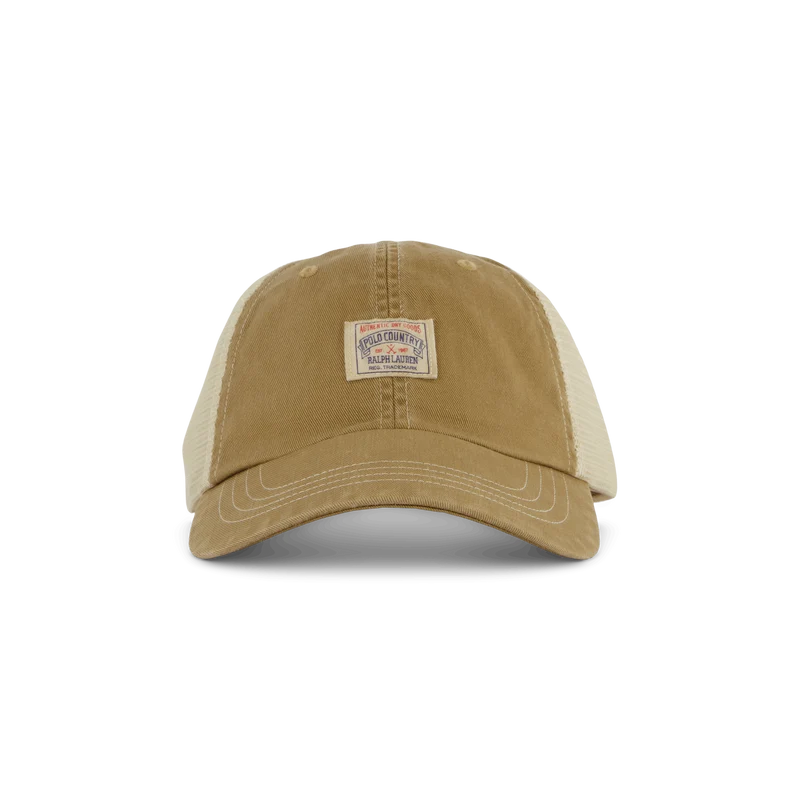 Cotton Twill-cls Sprt Trucker Dispatch Tan