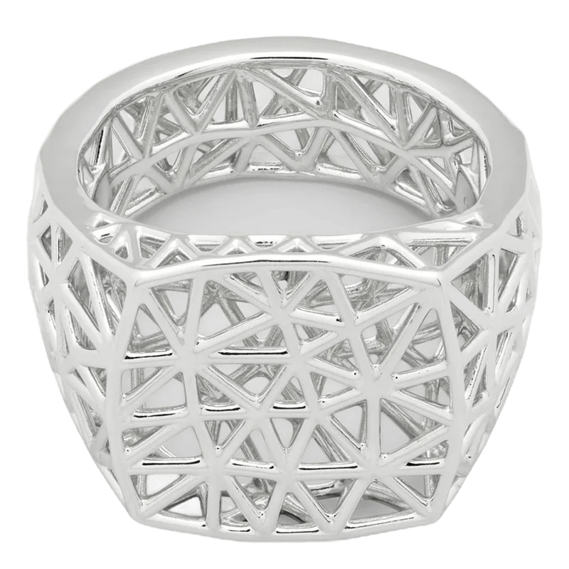Mesh Ring (m) 925 Sterling Silver