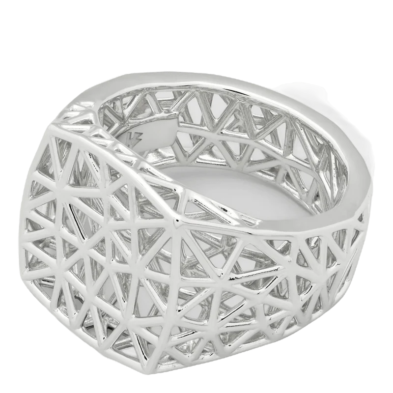 Mesh Ring (m) 925 Sterling Silver