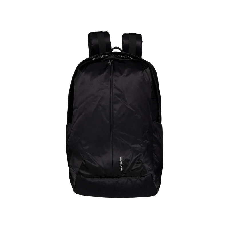 Day Pack Recycled Nylon Twill Black