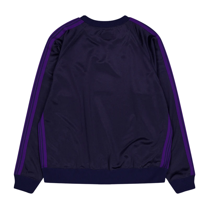 Track Crew Neck Shirt - Poly S C-navy