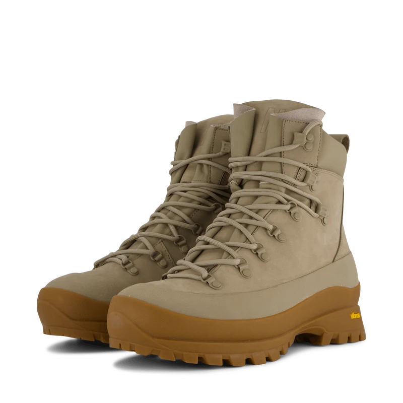 Leather Hiking Boot Khaki