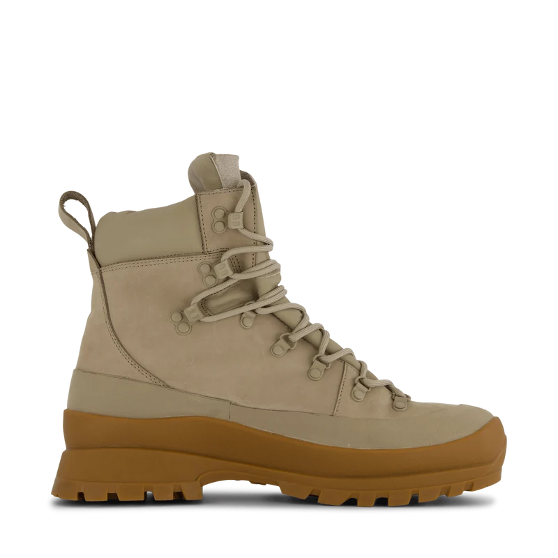 Leather Hiking Boot Khaki