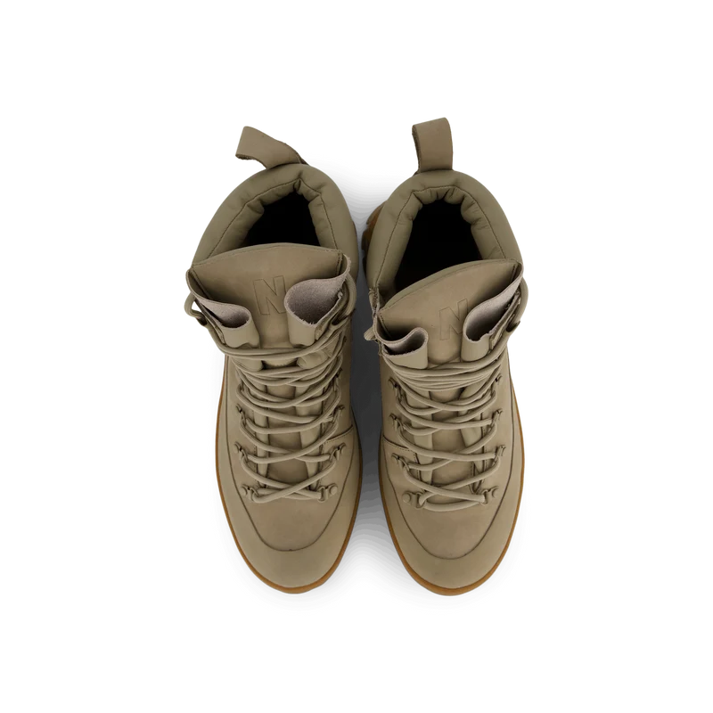 Leather Hiking Boot Khaki