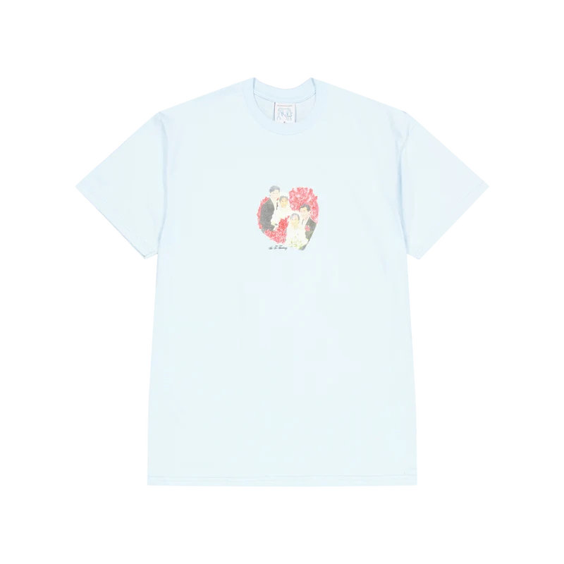 Double Marriage T-shirt Light Blue