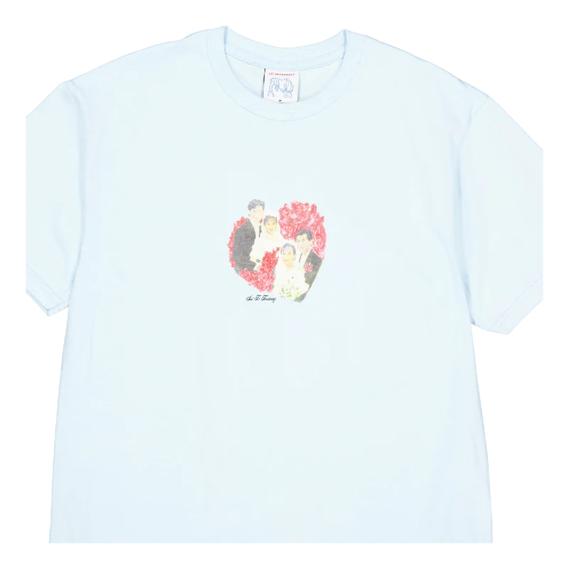 Double Marriage T-shirt Light Blue